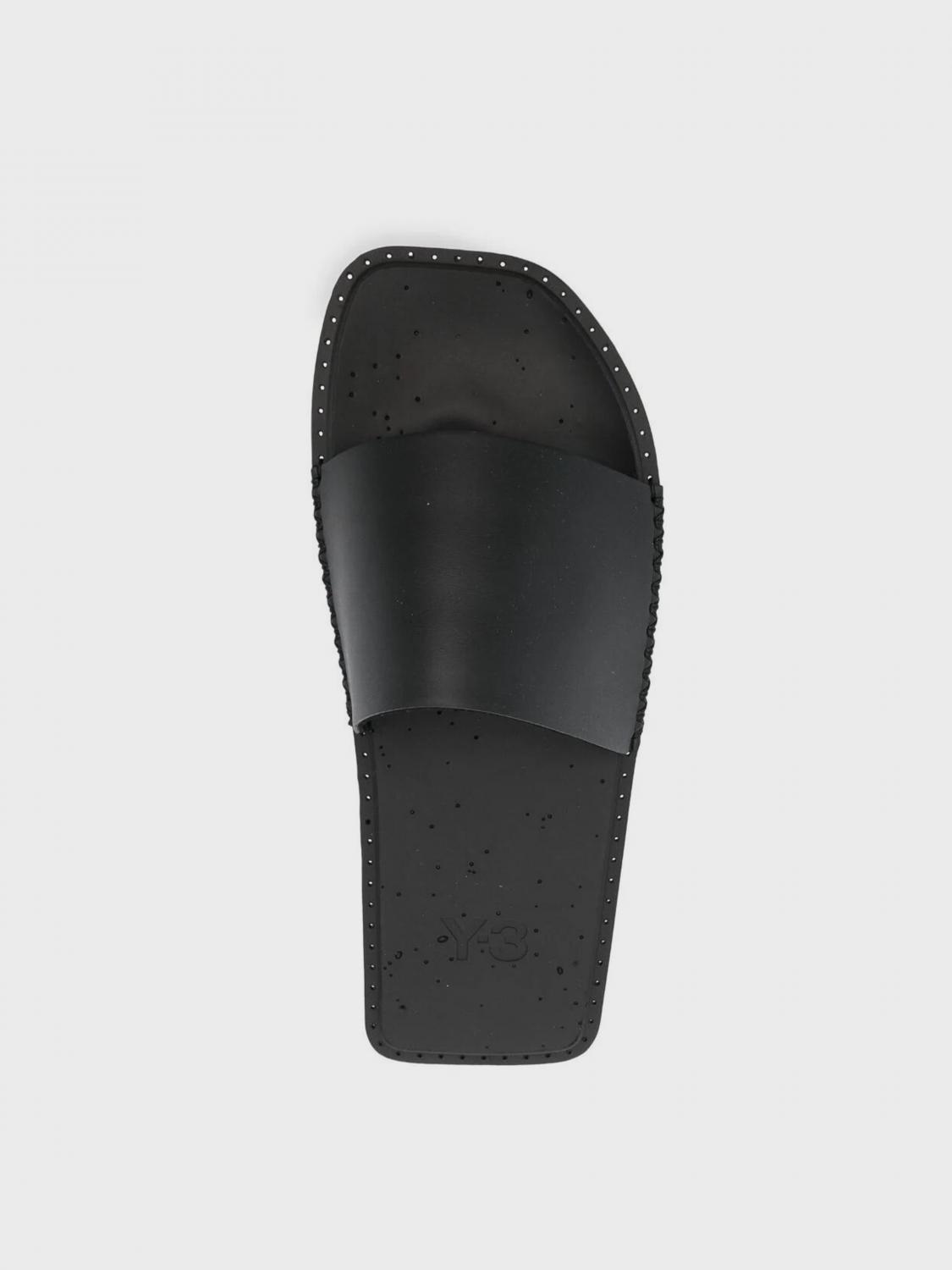 Y-3 SANDALS: Sandals men Y-3, Black - Img 4