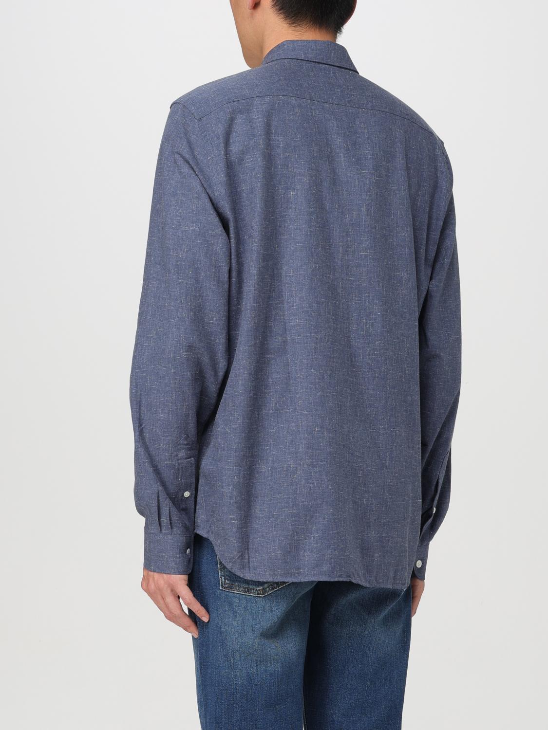 LACOSTE SHIRT: Shirt men Lacoste, Blue - Img 2