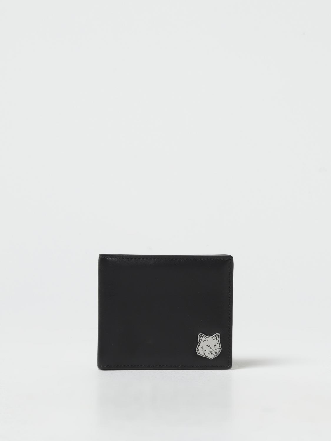Maison Kitsuné Wallet men - Black | MM05344LC0043 | GIGLIO.COM