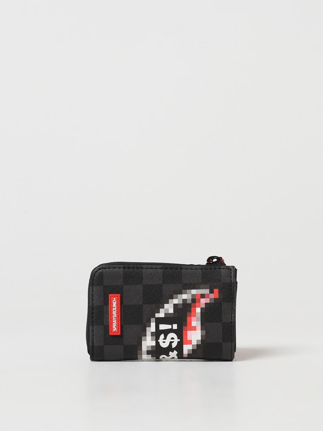 SPRAYGROUND PORTEMONNAIE: Portmonnaie herren Sprayground, Grau - Img 3