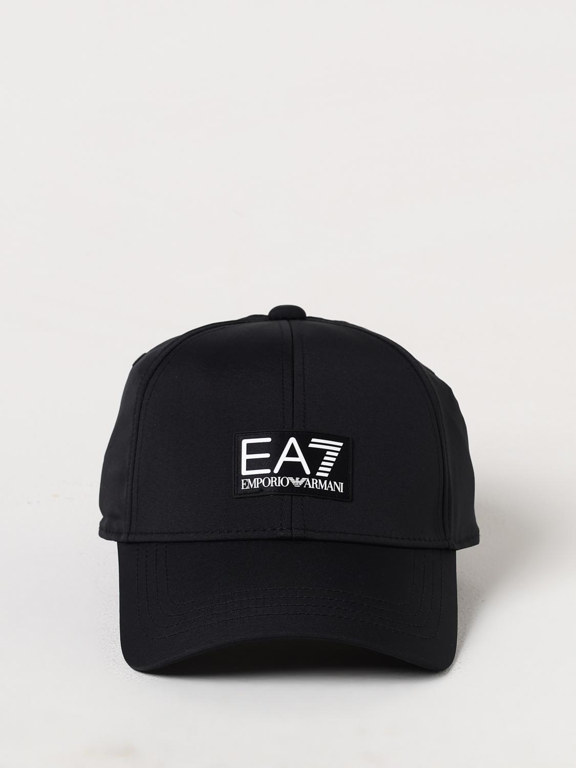 EA7 HAT: Hat men Ea7, Black - Img 2