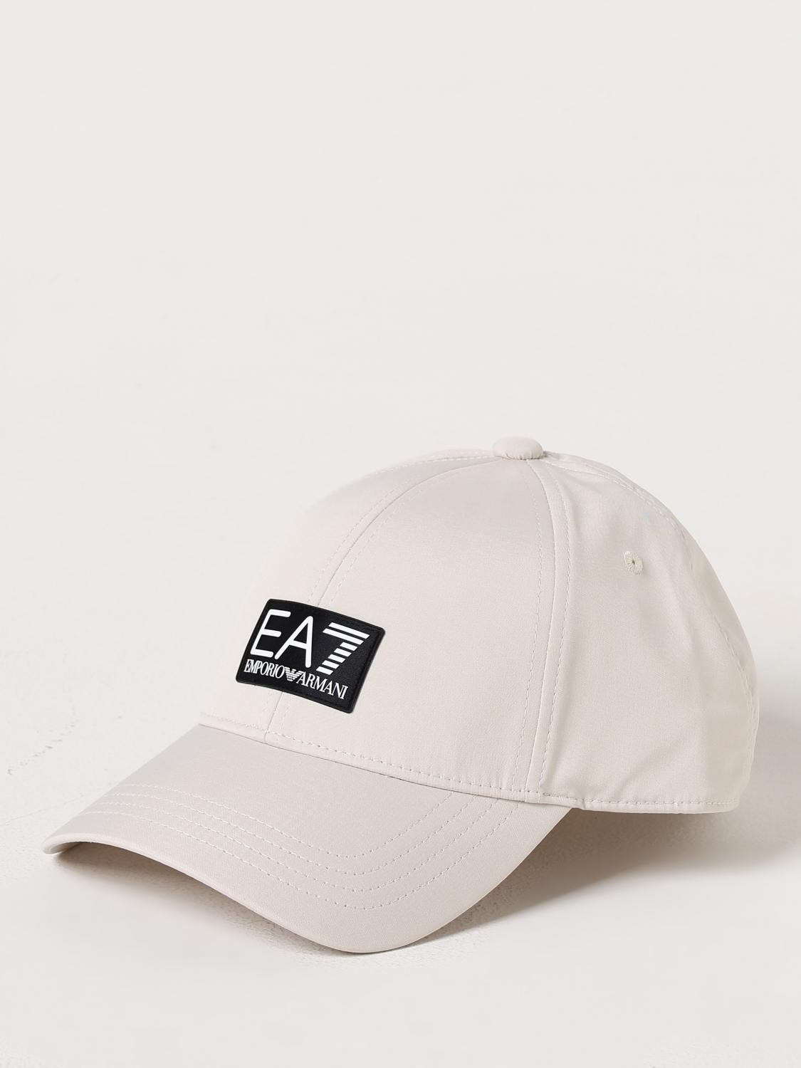EA7 HAT: Hat men Ea7, Beige - Img 1