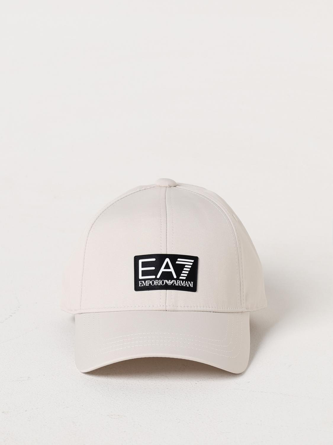 EA7 HAT: Hat men Ea7, Beige - Img 2