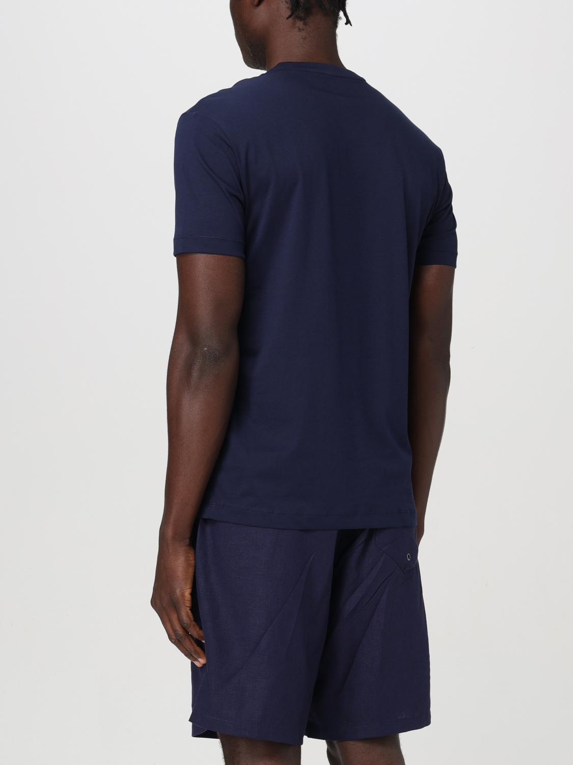 EA7 T-SHIRT: T-shirt basic Ea7, Blue Navy - Img 2