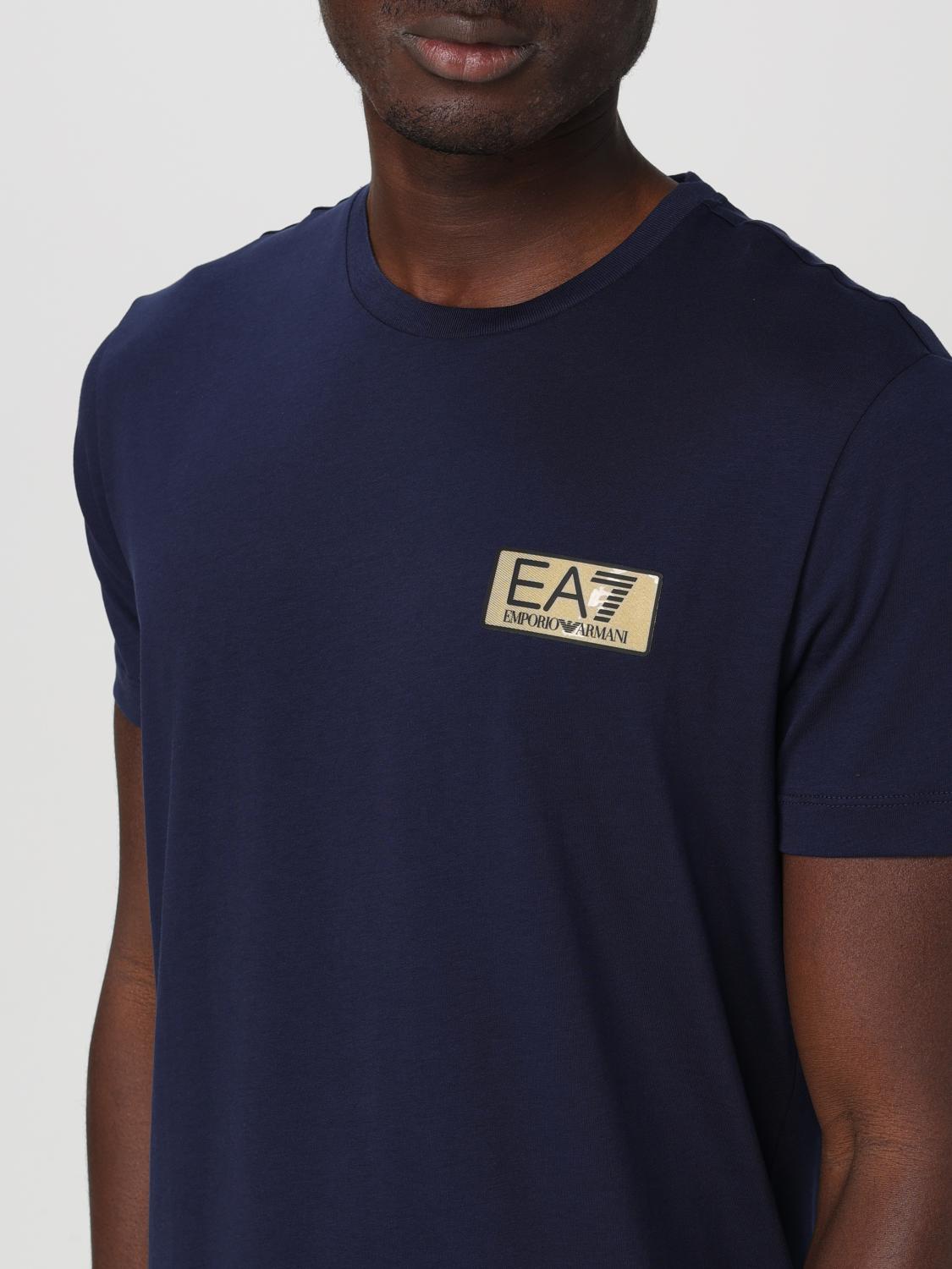 EA7 T-SHIRT: T-shirt basic Ea7, Blue Navy - Img 3