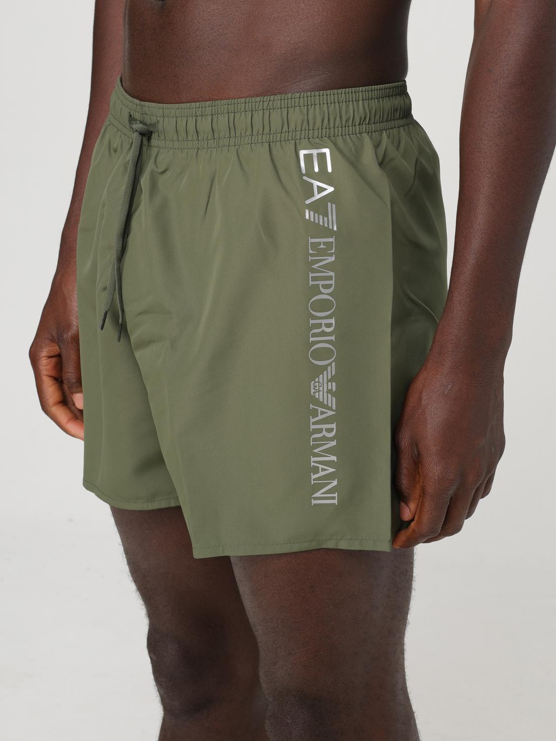 EA7 SWIMSUIT: Swimsuit men Ea7, Green - Img 3