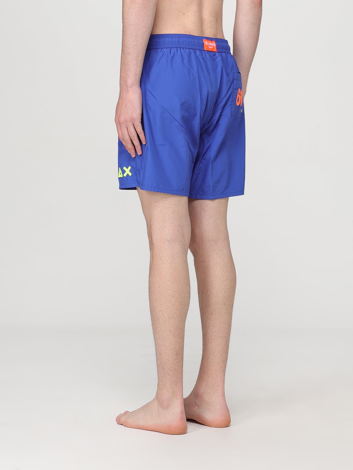 SUN68 SWIMSUIT: Swimsuit men Sun 68, Royal Blue - Img 2