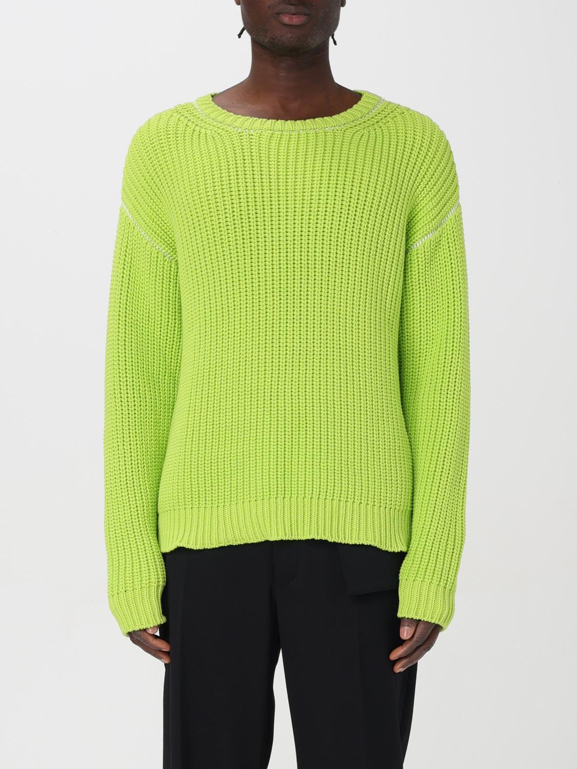 Mm6 Maison Margiela Cardigan men - Green | SH0HL0006S18445