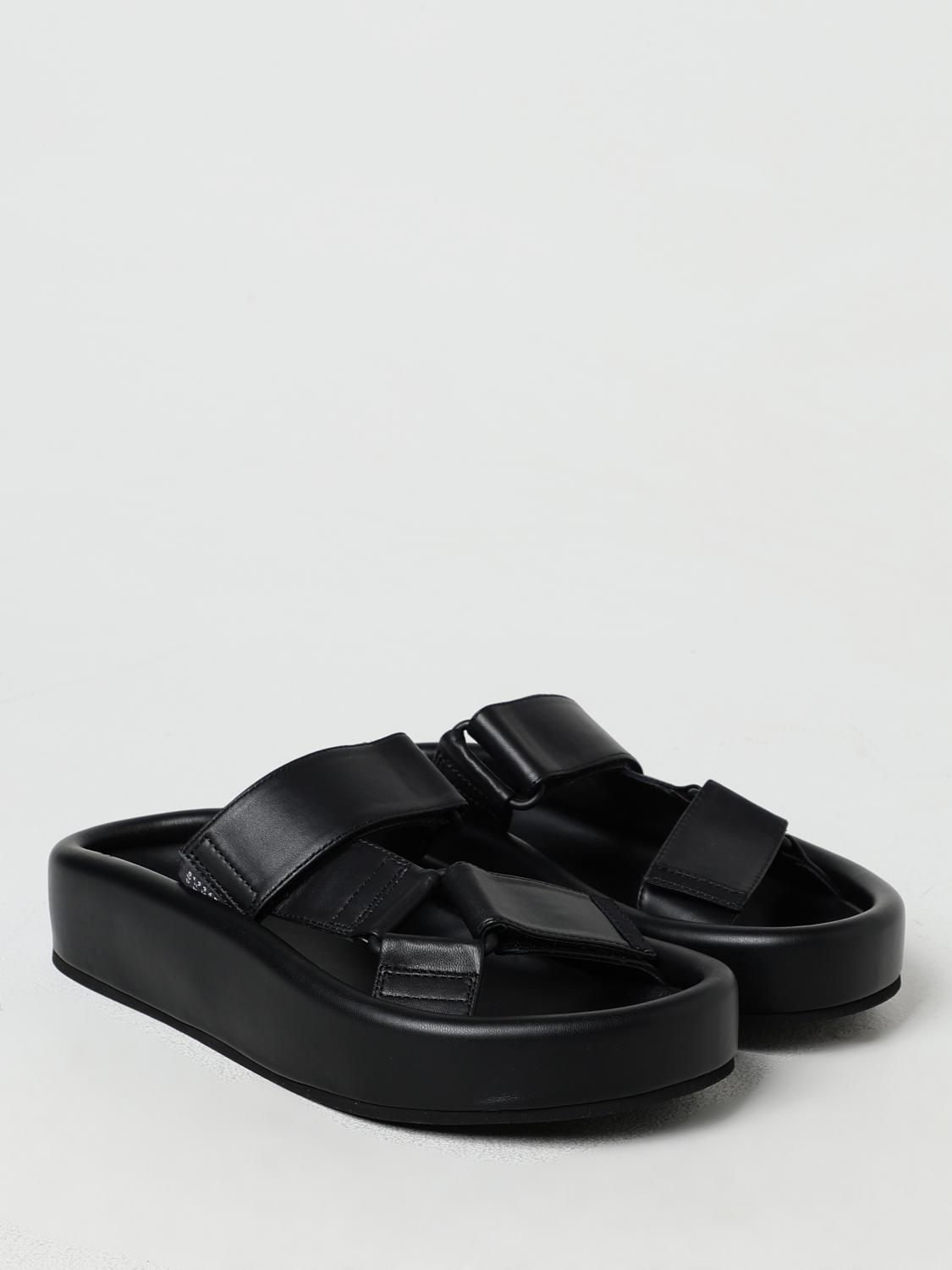 Mm6 Maison Margiela サンダル メンズ - ブラック | SH1WP0001P6383 