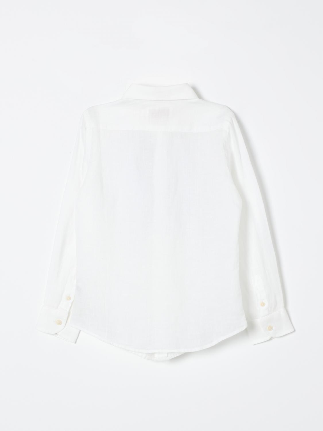 MC2 SAINT BARTH SHIRT: Shirt kids Mc2 Saint Barth, White - Img 2