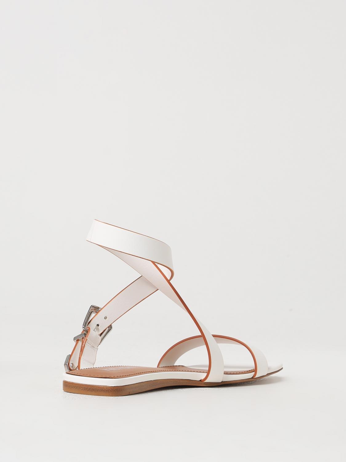 PARIS TEXAS FLACHE SANDALEN: Flache sandalen damen Paris Texas, Weiß - Img 3