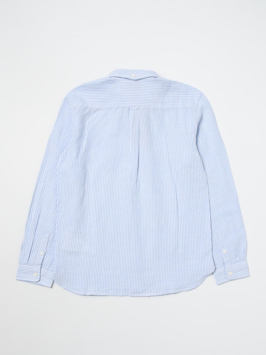 WOOLRICH SHIRT: Shirt kids Woolrich, Blue - Img 2