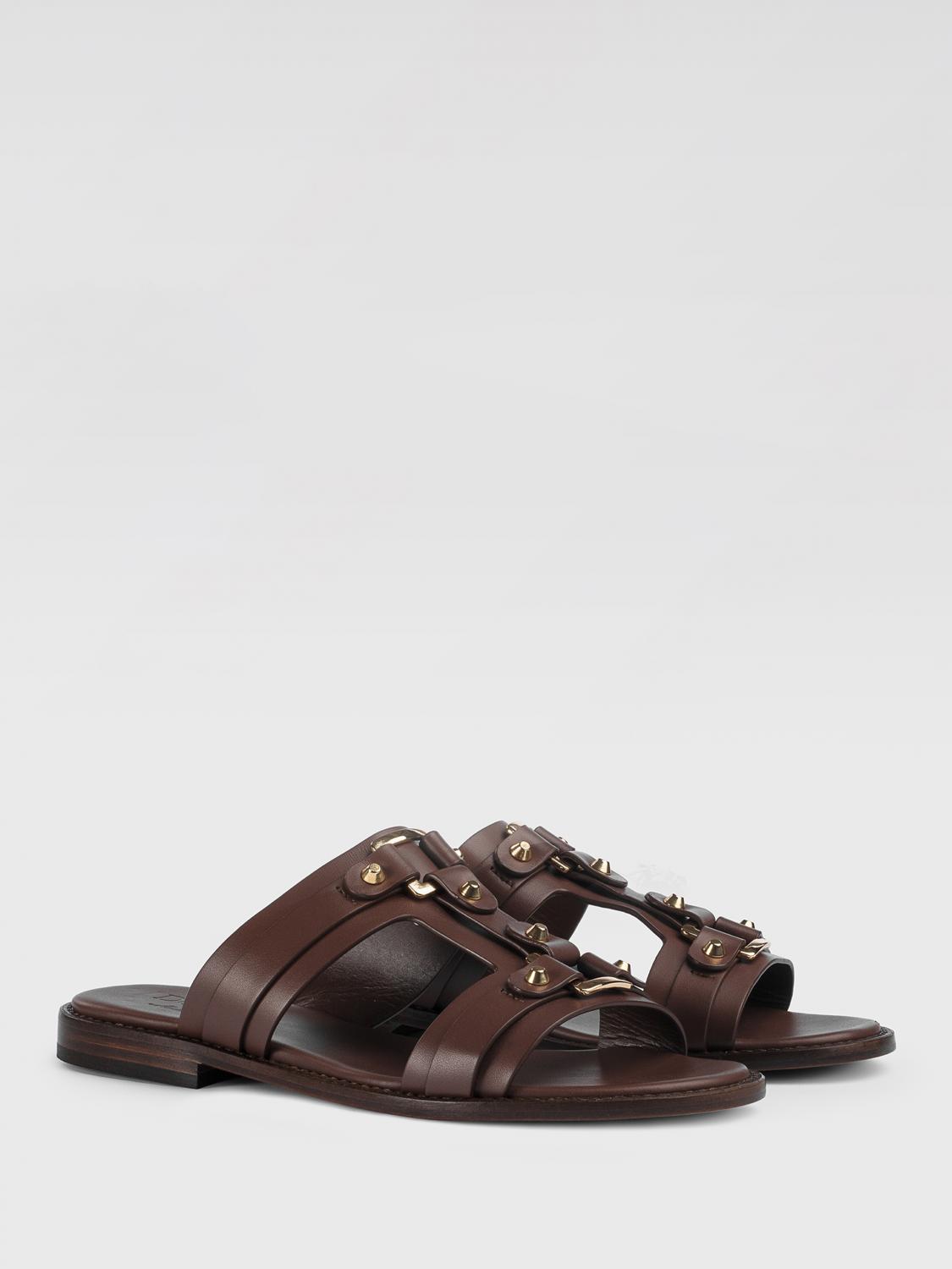 DOUCAL'S FLACHE SANDALEN: Flache sandalen damen Doucal's, Braun - Img 2