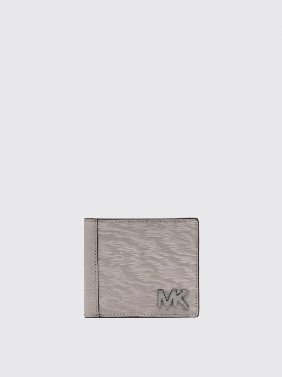 MICHAEL MICHAEL KORS Wallet men Grey Michael Michael Kors wallet 39S2MHDF1T online at GIGLIO.COM