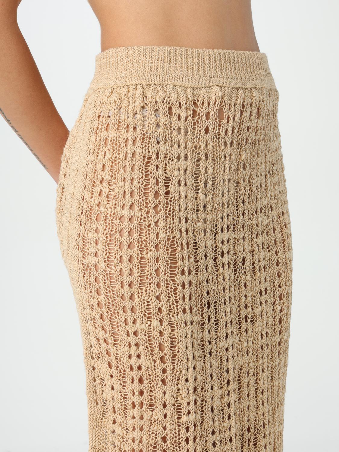 CULT GAIA FALDA: Falda mujer Cult Gaia, Beige - Img 4