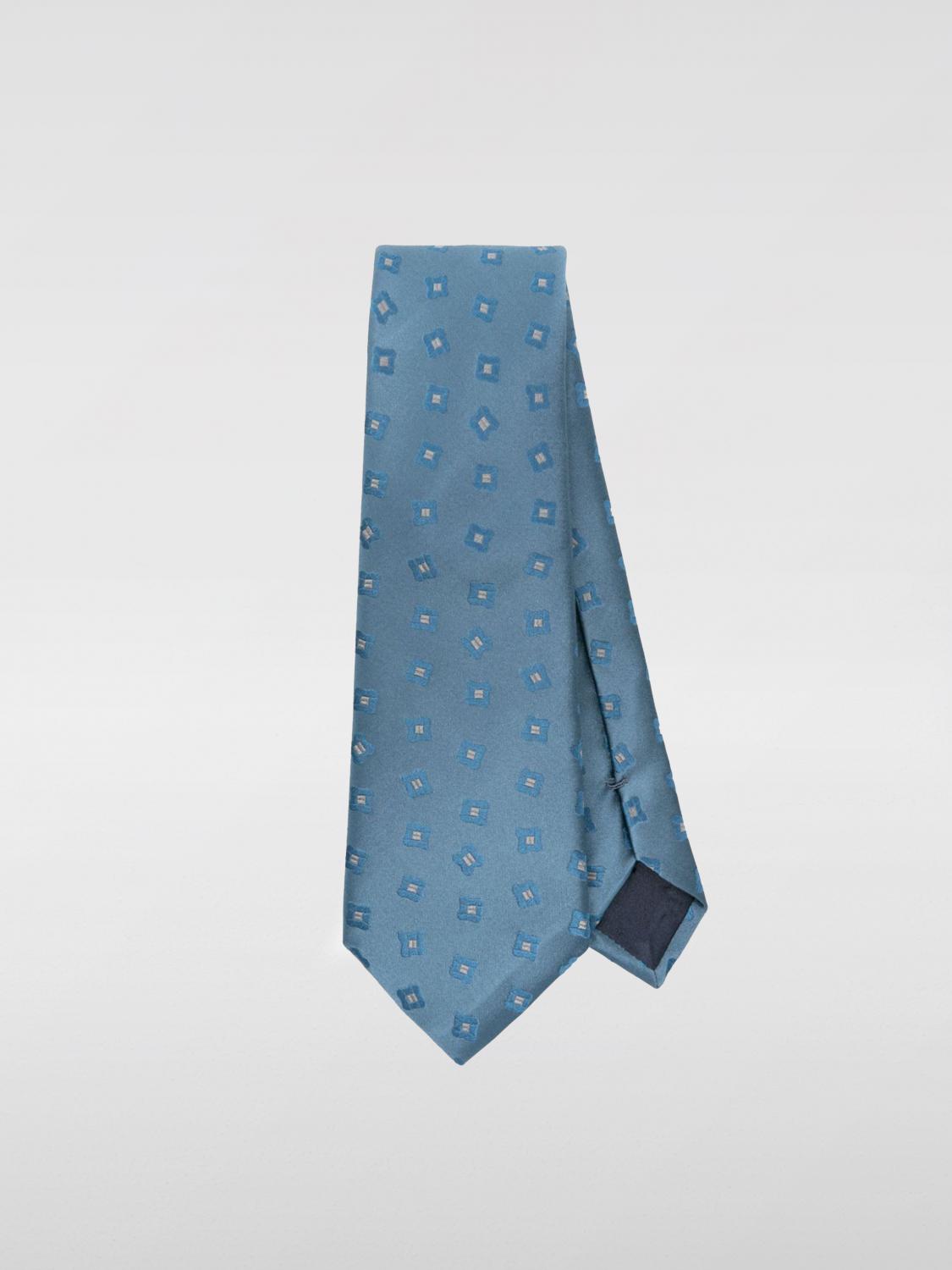 GIORGIO ARMANI TIE: Tie men Giorgio Armani, Blue - Img 1