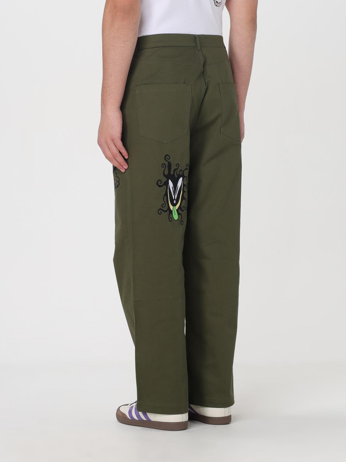 Brain Dead Pants men - Green | B19003740GR | GIGLIO.COM