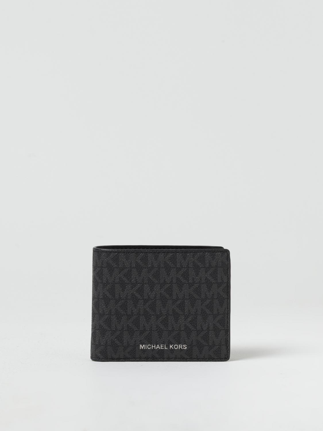 MICHAEL MICHAEL KORS Wallet men Black Michael Michael Kors wallet 39F9LGYF3B online at GIGLIO.COM