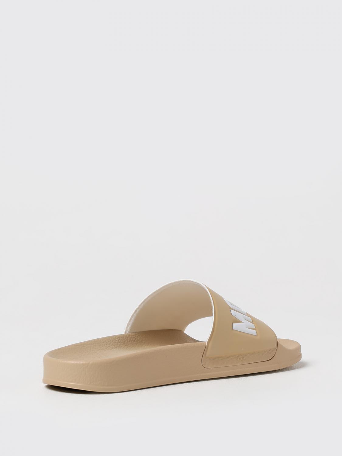 MOSCHINO COUTURE SANDALS: Sandals men Moschino Couture, Beige - Img 3