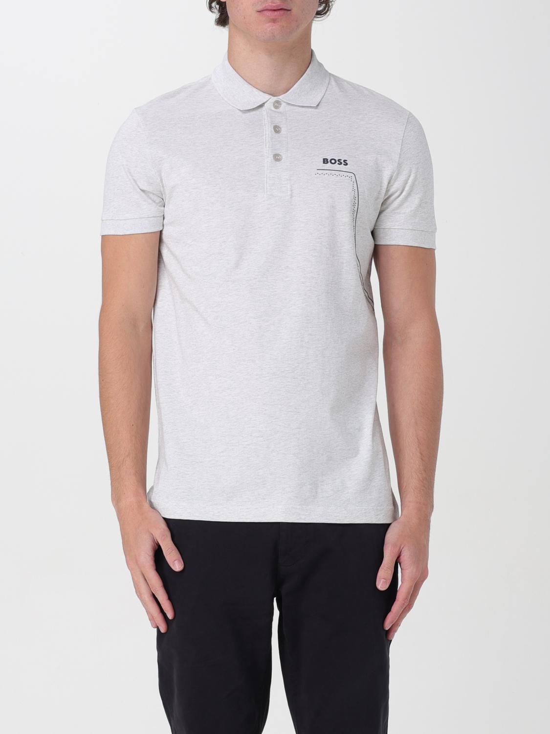 BOSS POLO: Polo hombre Boss, Gris - Img 1