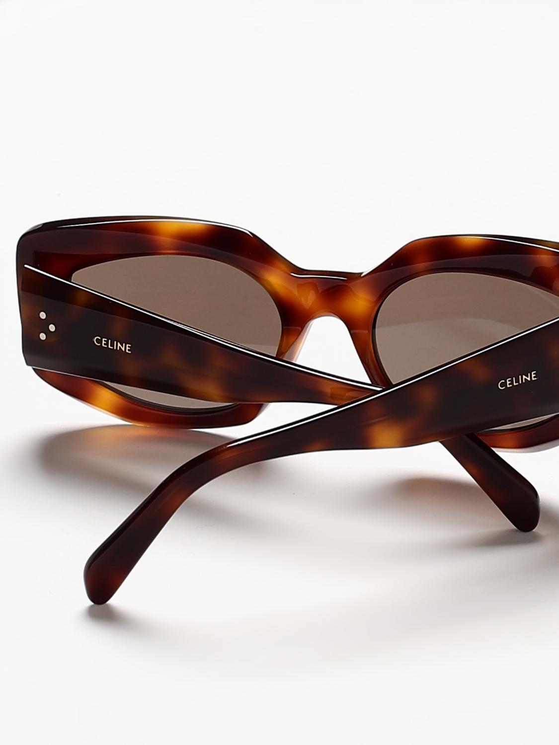 CELINE SUNGLASSES: Sunglasses woman Celine, Brown - Img 5
