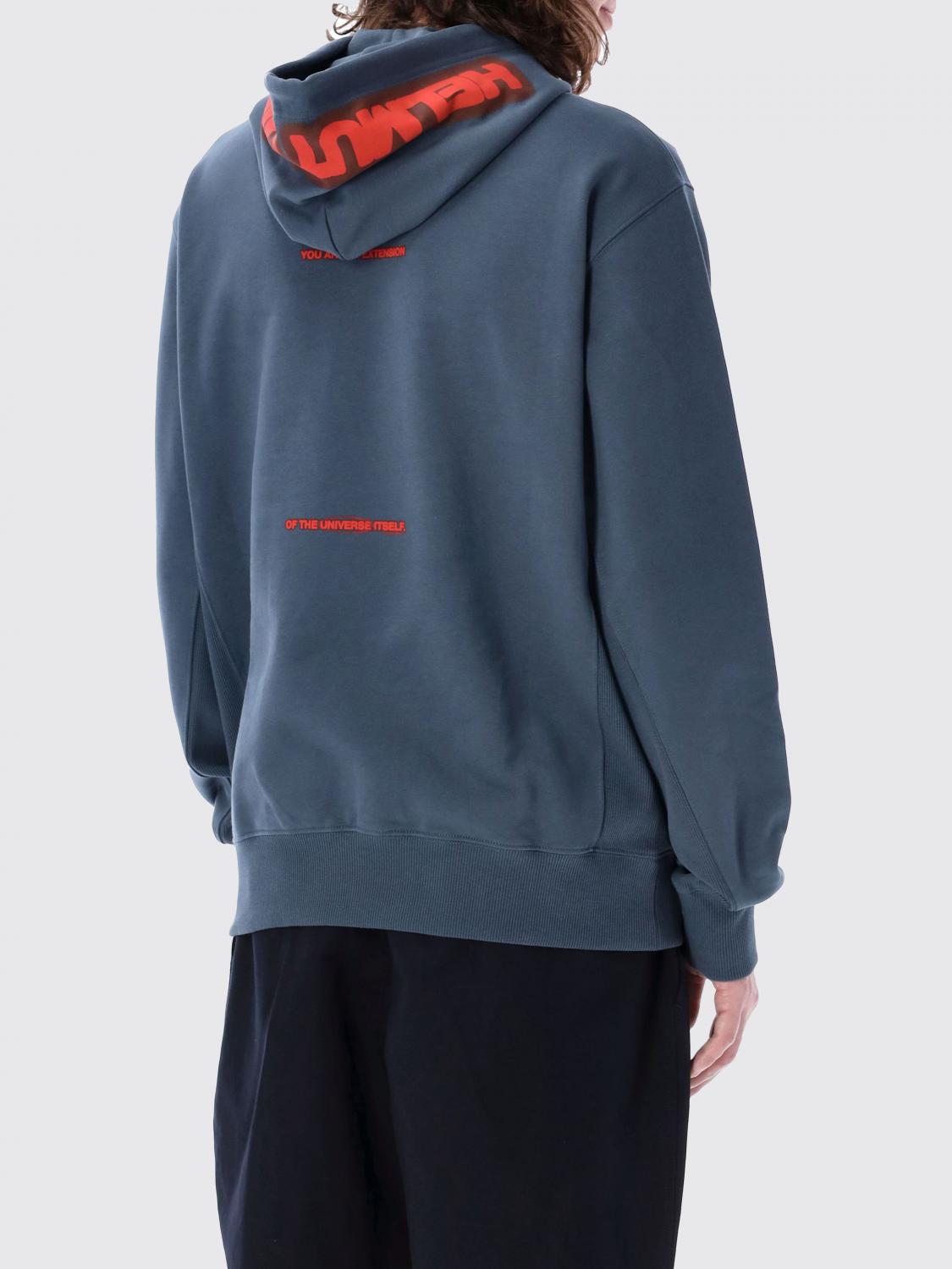 HELMUT LANG Sweatshirt men Blue Helmut Lang sweatshirt N09HM514 online at GIGLIO.COM