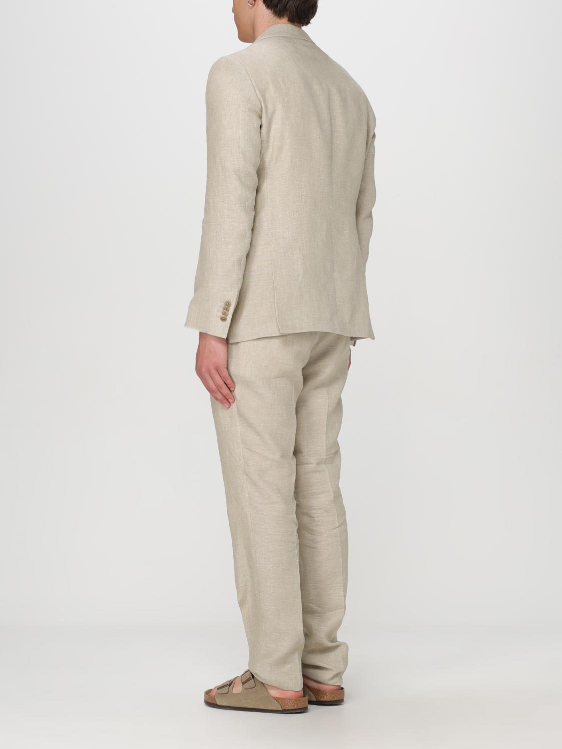 LUIGI BIANCHI SUIT: Suit men Luigi Bianchi, Kaki - Img 3