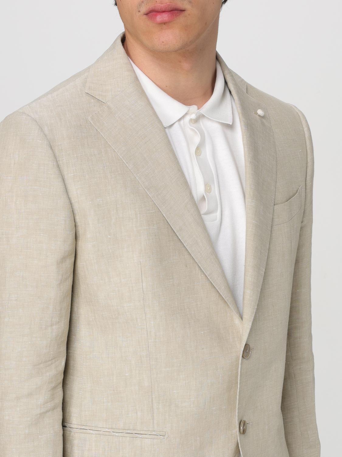 LUIGI BIANCHI SUIT: Suit men Luigi Bianchi, Kaki - Img 5