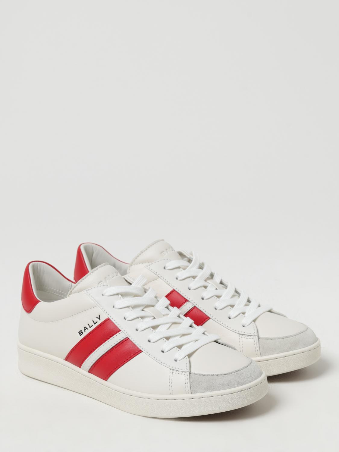 BALLY BASKETS: Baskets homme Bally, Blanc - Img 2