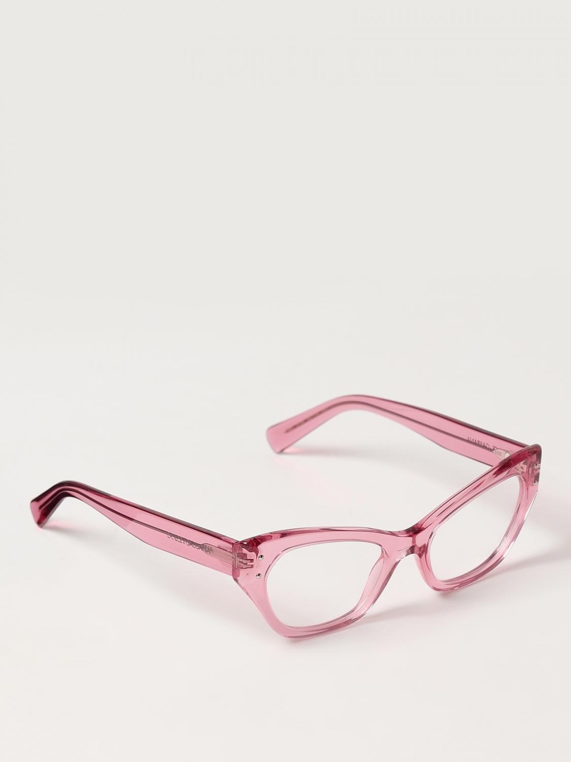 DOLCE & GABBANA 光学眼镜: 光学眼镜 女士 Dolce & Gabbana, 粉色 - Img 1