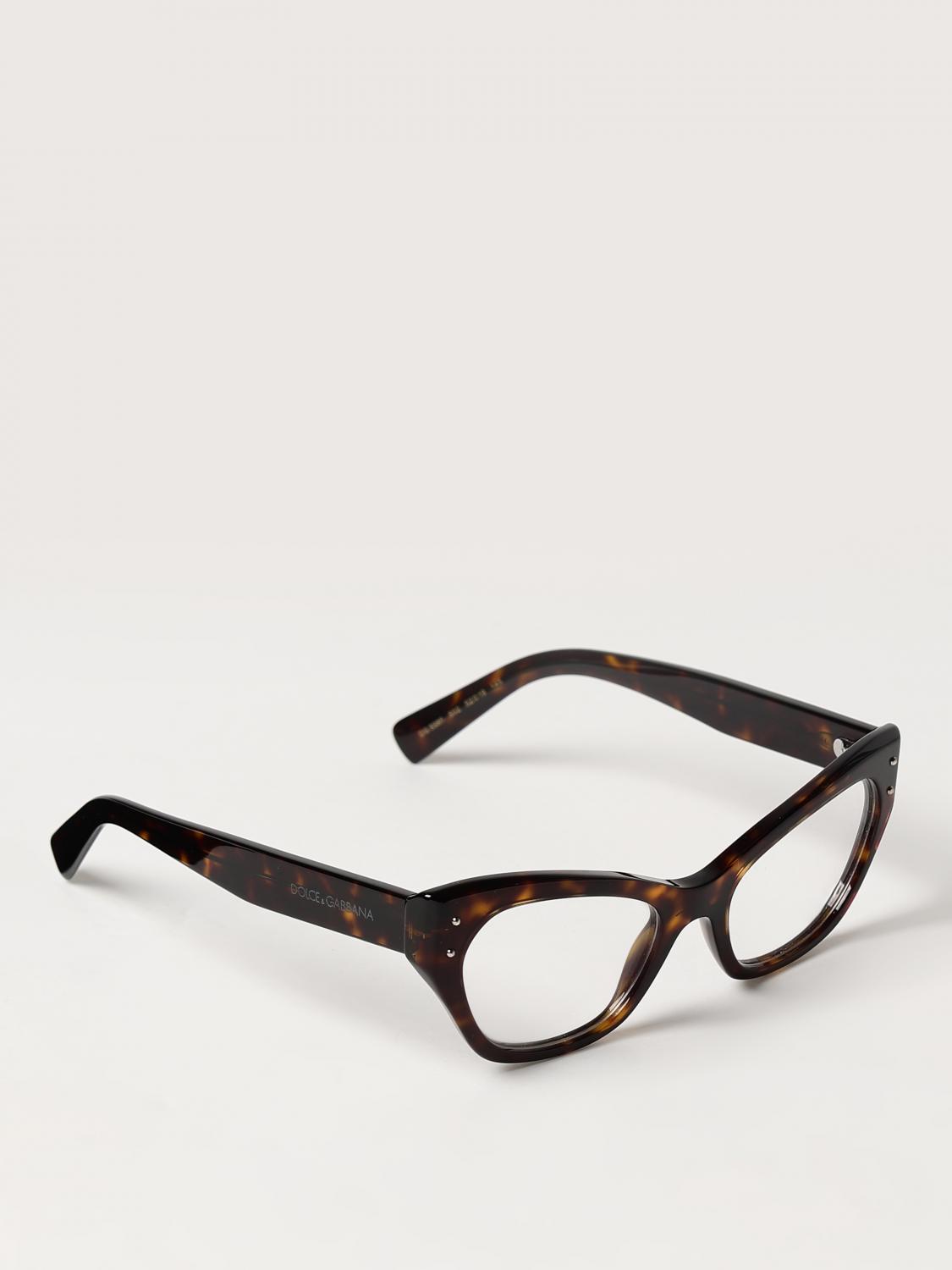 DOLCE & GABBANA 光学眼镜: 光学眼镜 女士 Dolce & Gabbana, 棕色 - Img 1
