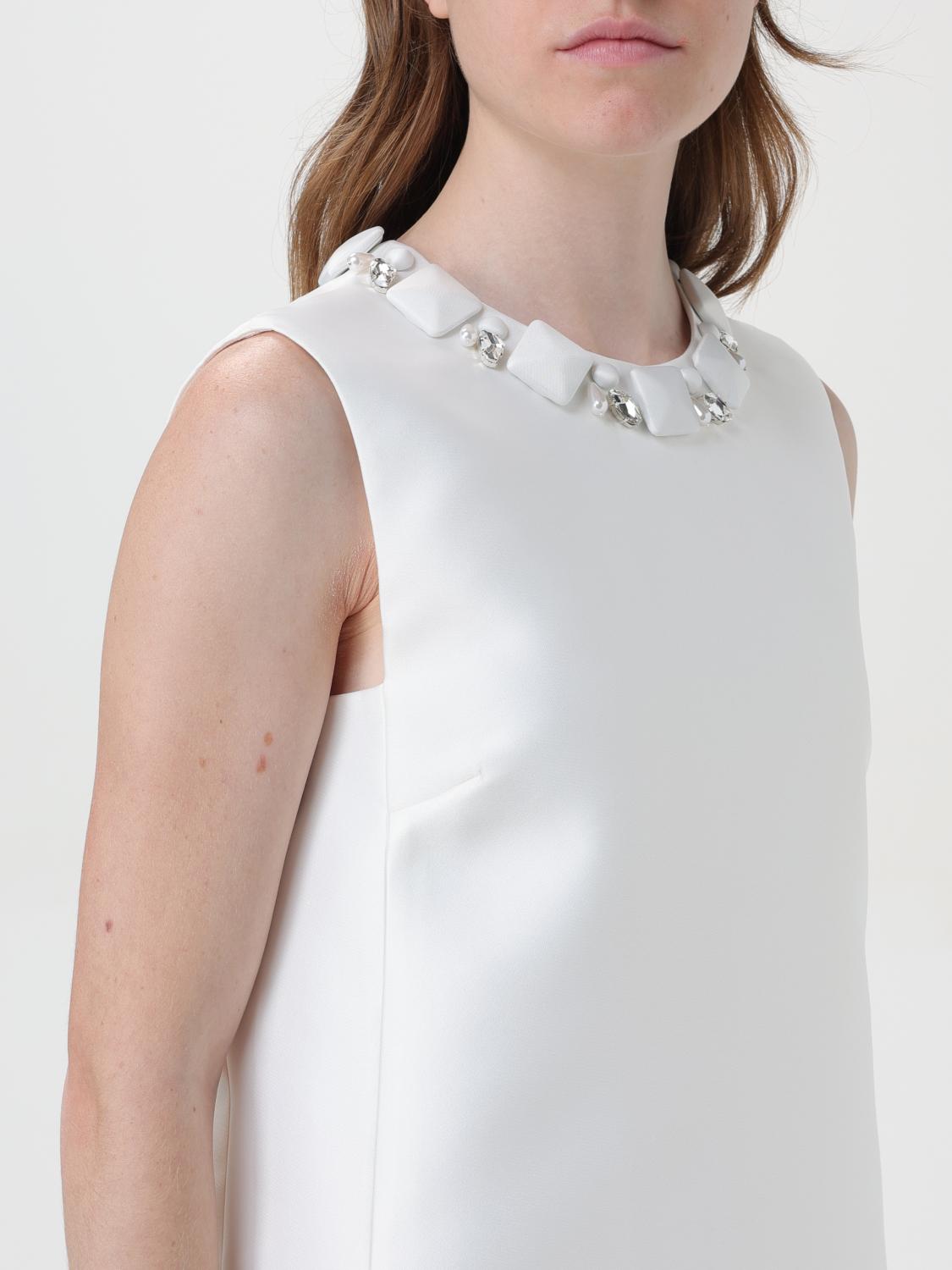 ワンピース VERSACE Woman Dress White 10150061A10598 1W010 Versace Outlet: Dress woman - White | Versace dress