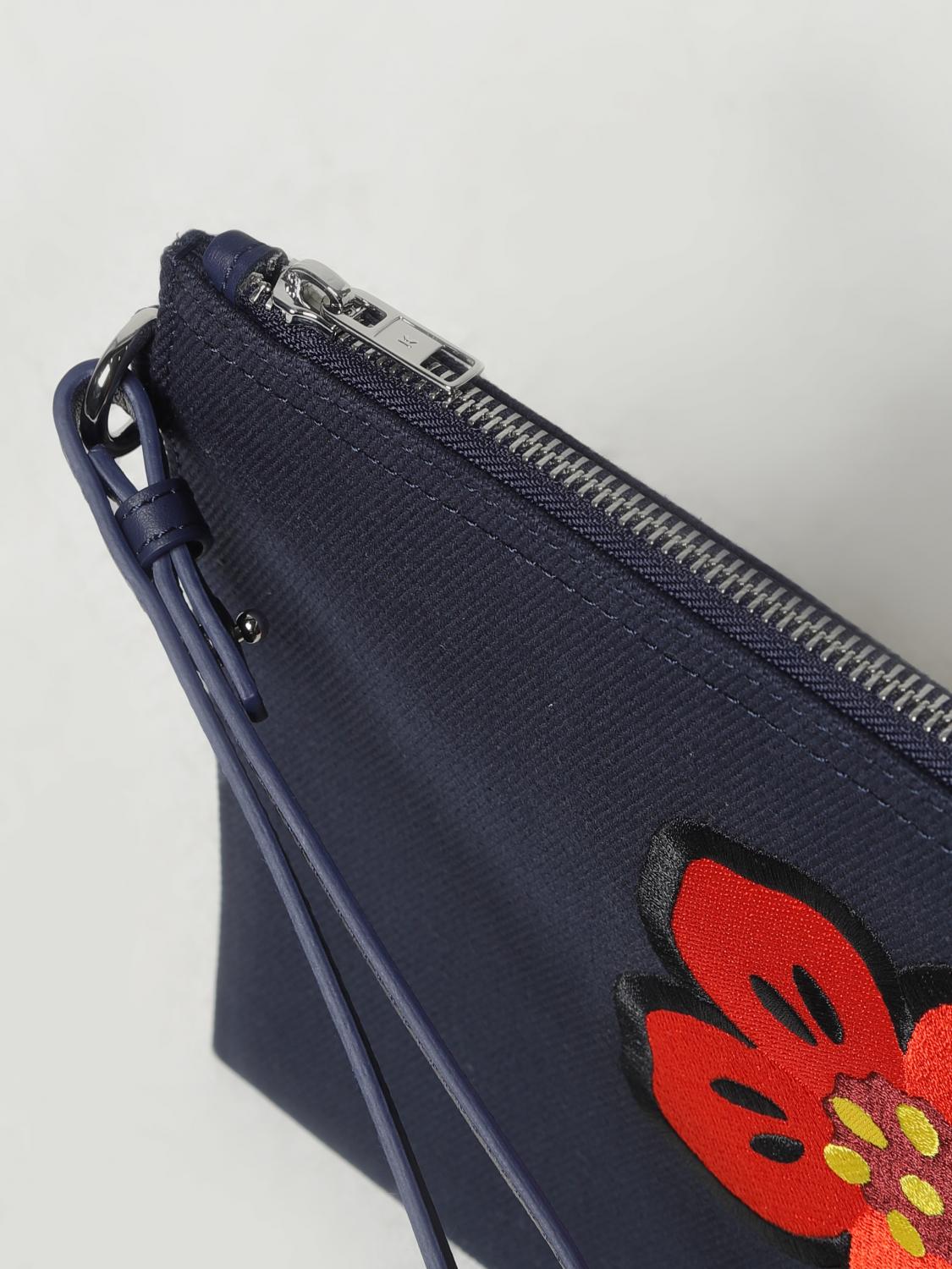 Kenzo Pocket square men - Blue | FD65PM902F34 | GIGLIO.COM