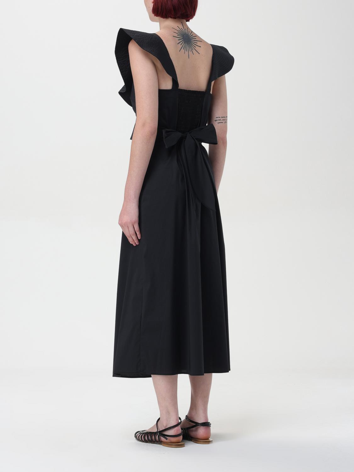 LIVIANA CONTI: Dress woman - Black | Liviana Conti dress L4SK41 online ...