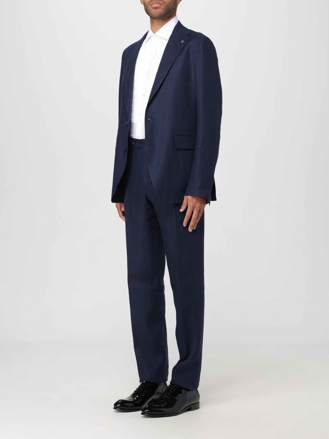 TAGLIATORE SUIT: Suit men Tagliatore, Multicolor - Img 4