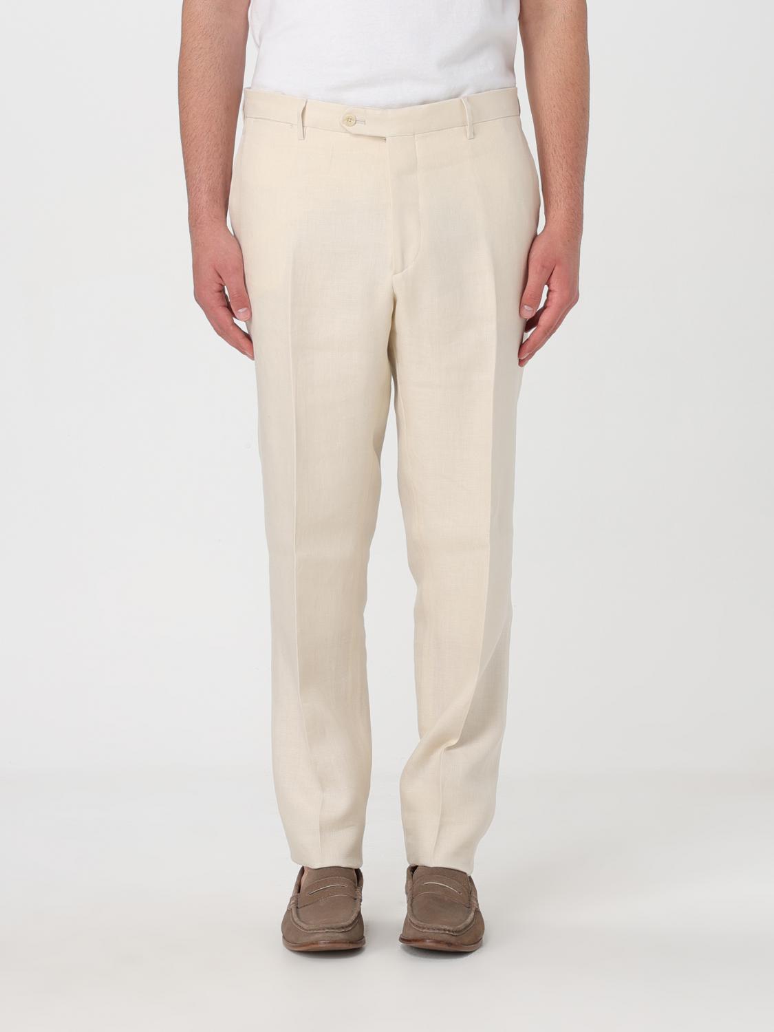 TAGLIATORE SUIT: Suit men Tagliatore, Cream - Img 6