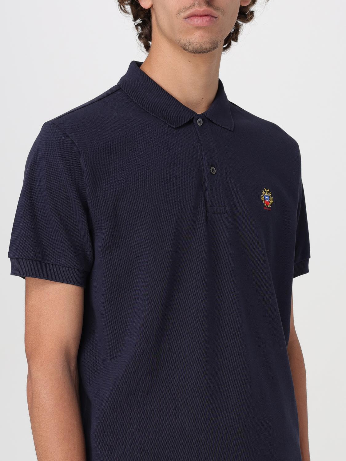 BALLY POLO SHIRT: Polo shirt men Bally, Blue - Img 4