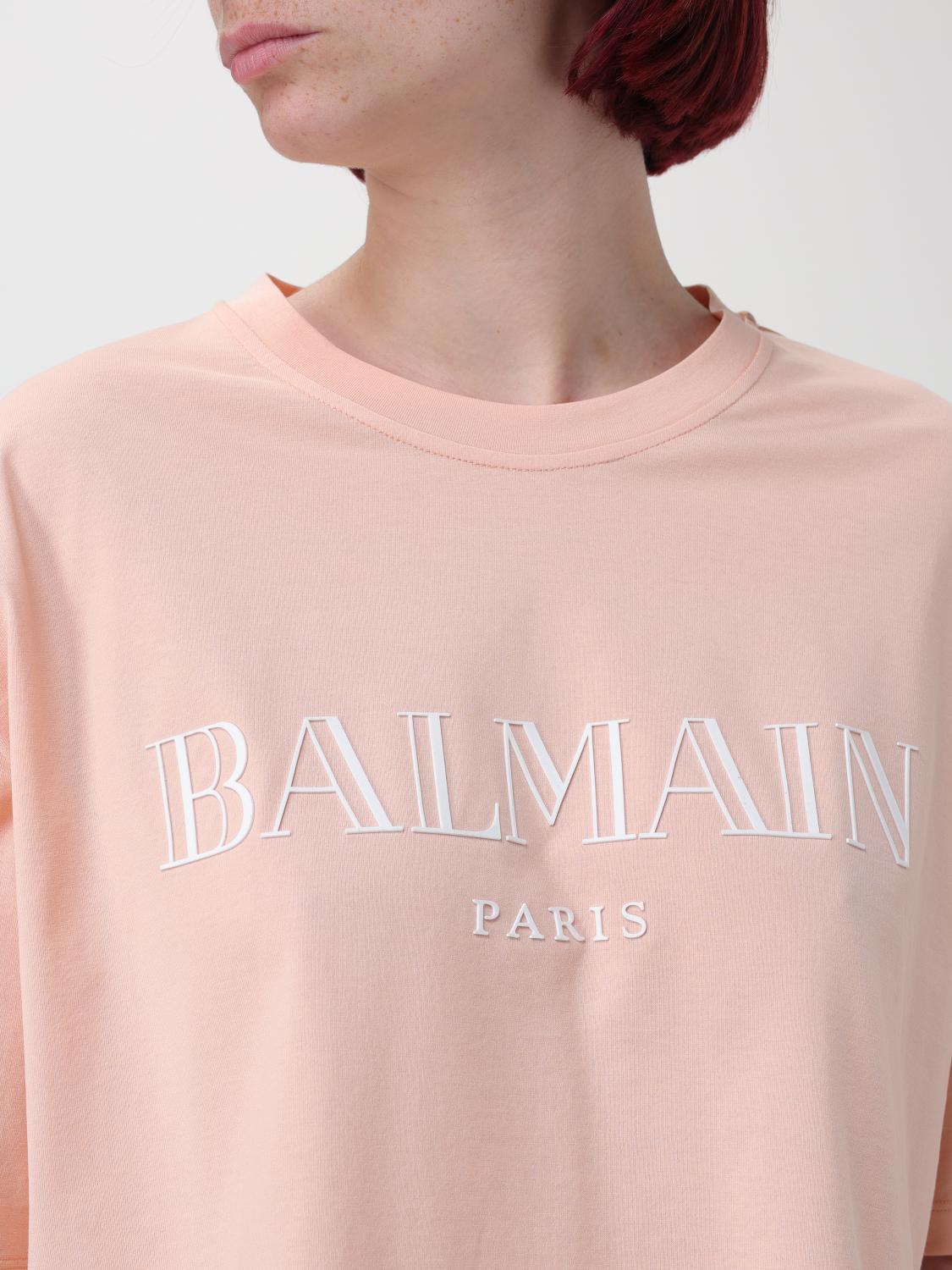 BALMAIN T-SHIRT: T-shirt woman Balmain, Pink - Img 4