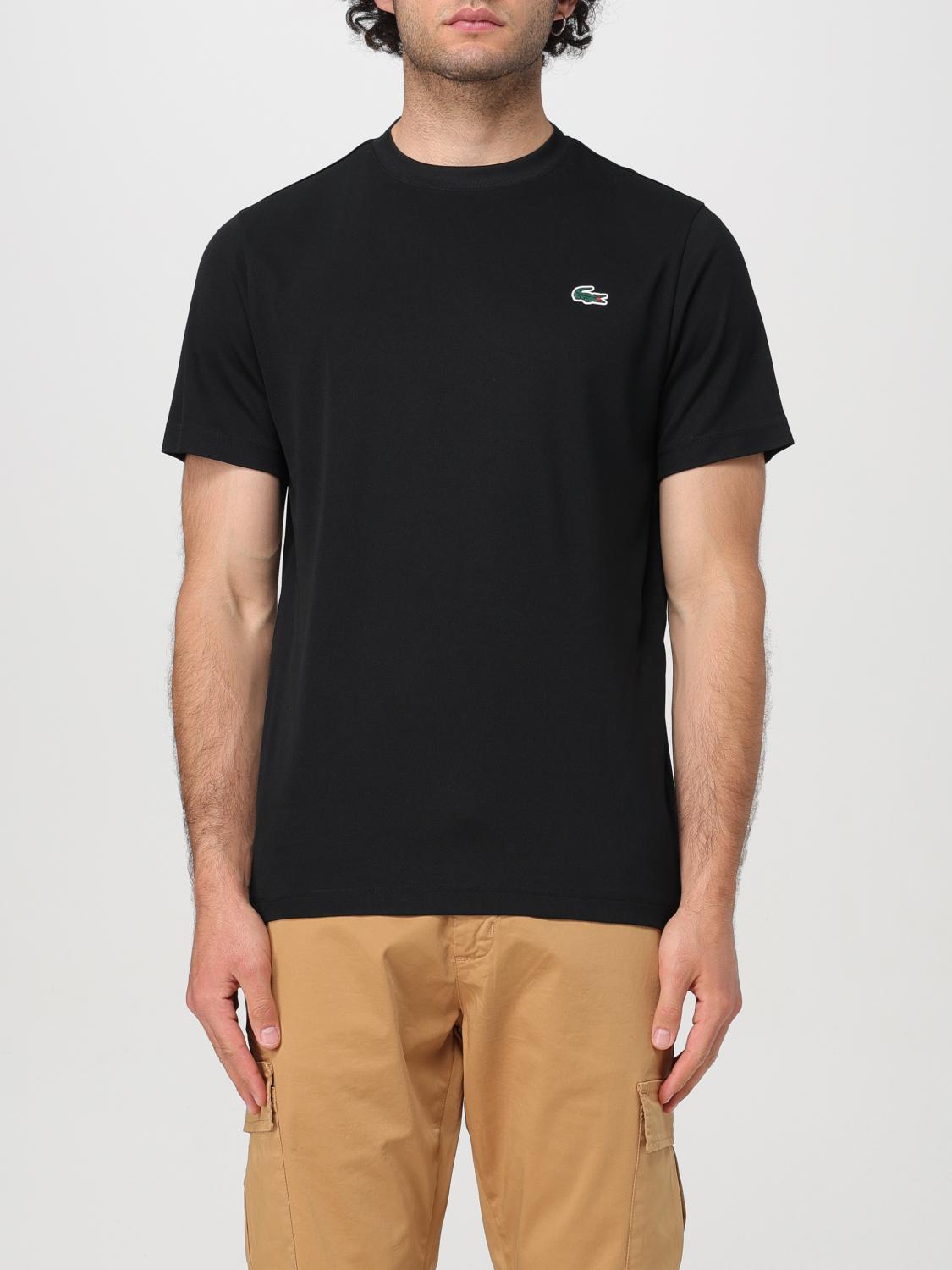 LACOSTE T-SHIRT: T-shirt men Lacoste, Black - Img 1