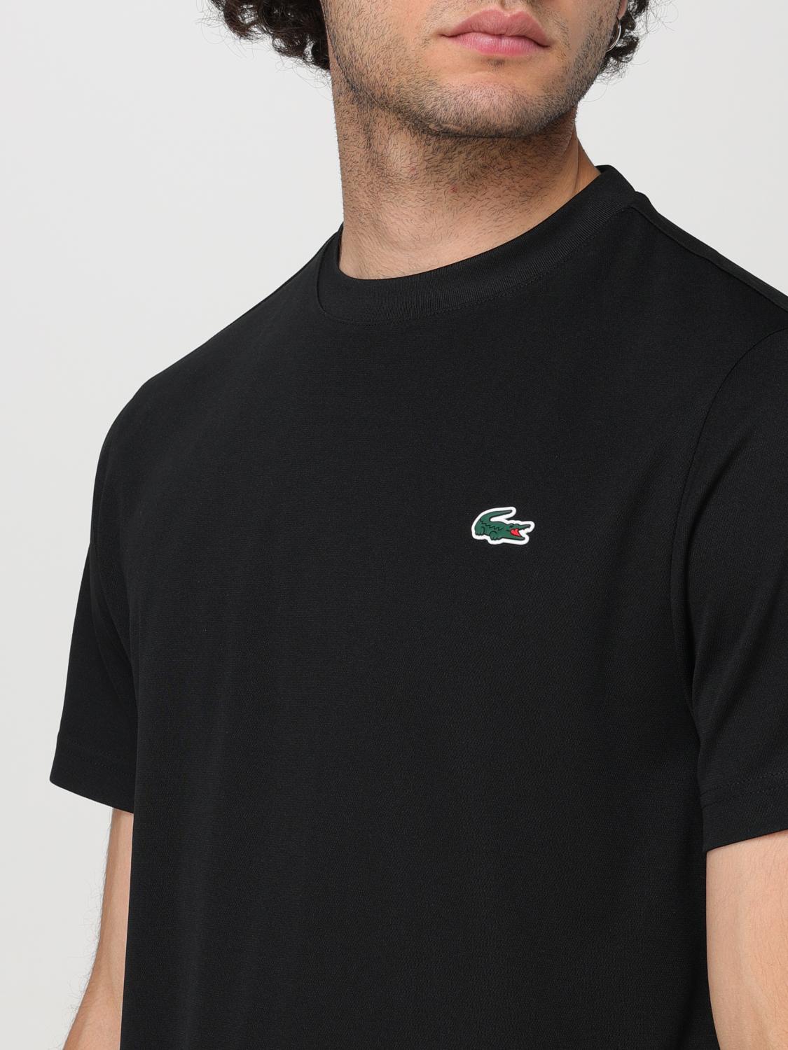 LACOSTE T-SHIRT: T-shirt men Lacoste, Black - Img 3