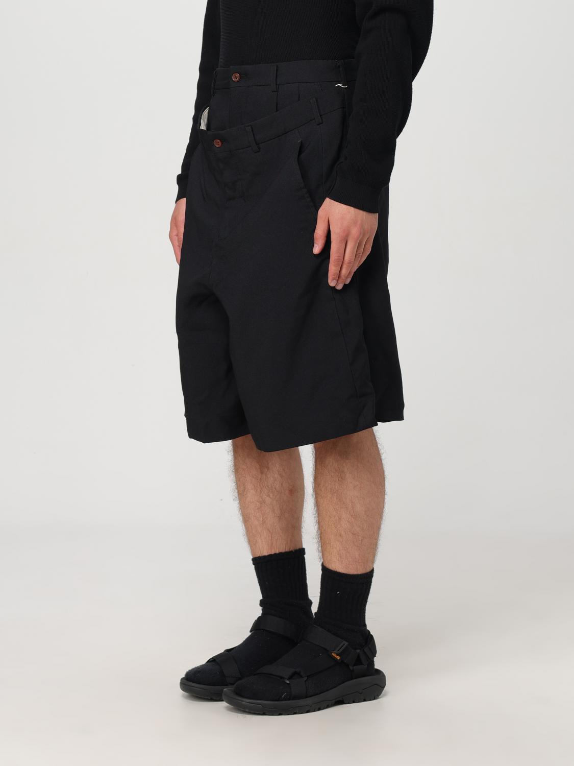 COMME des GARÇONS HOMME PLUS デザインパンツ Comme Des Garçons Homme Plus Logo Trousers | Black | FARFETCH
