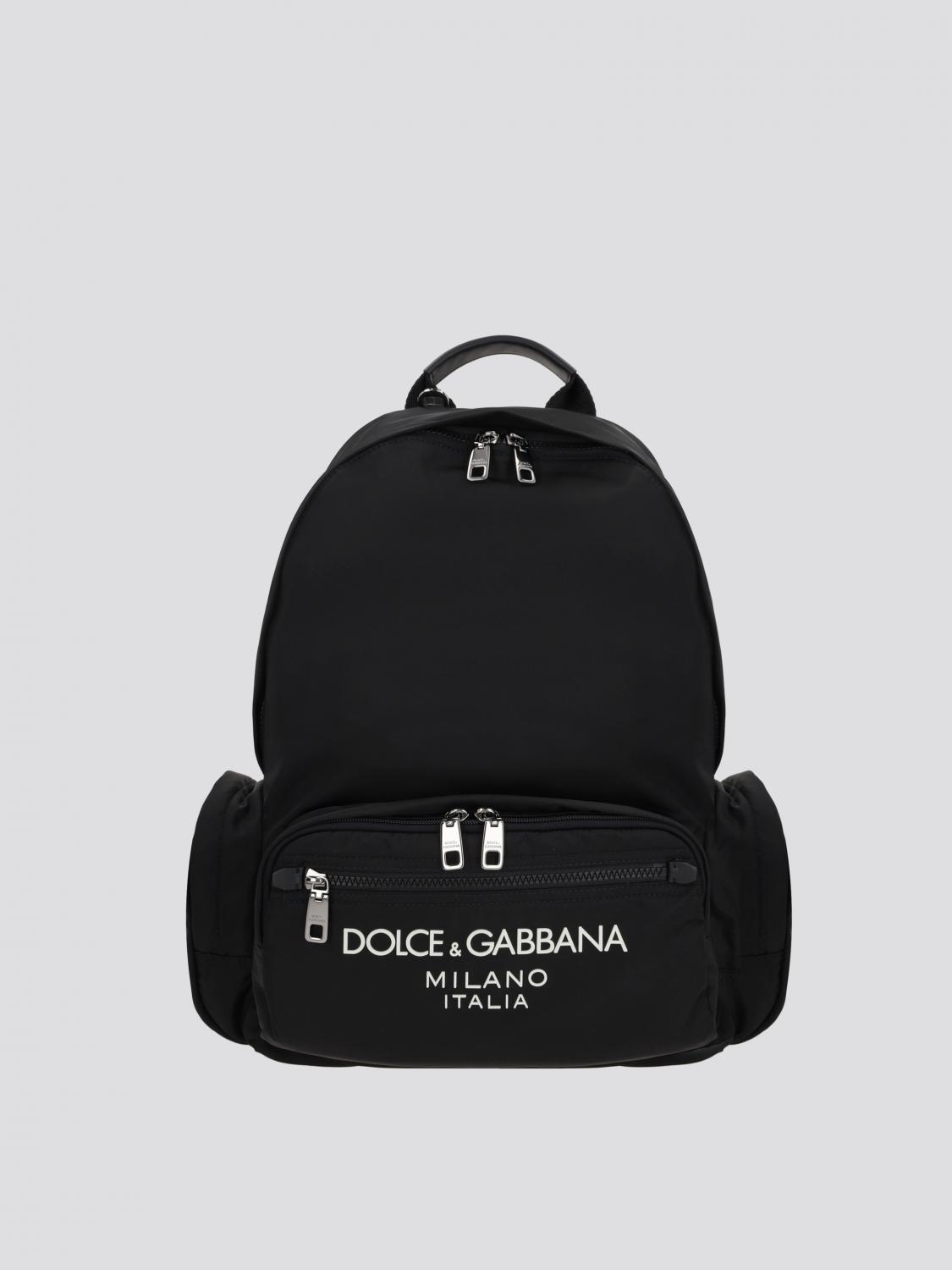 DOLCE & GABBANA 백팩: 가방 남성 Dolce & Gabbana, 블랙 - Img 1