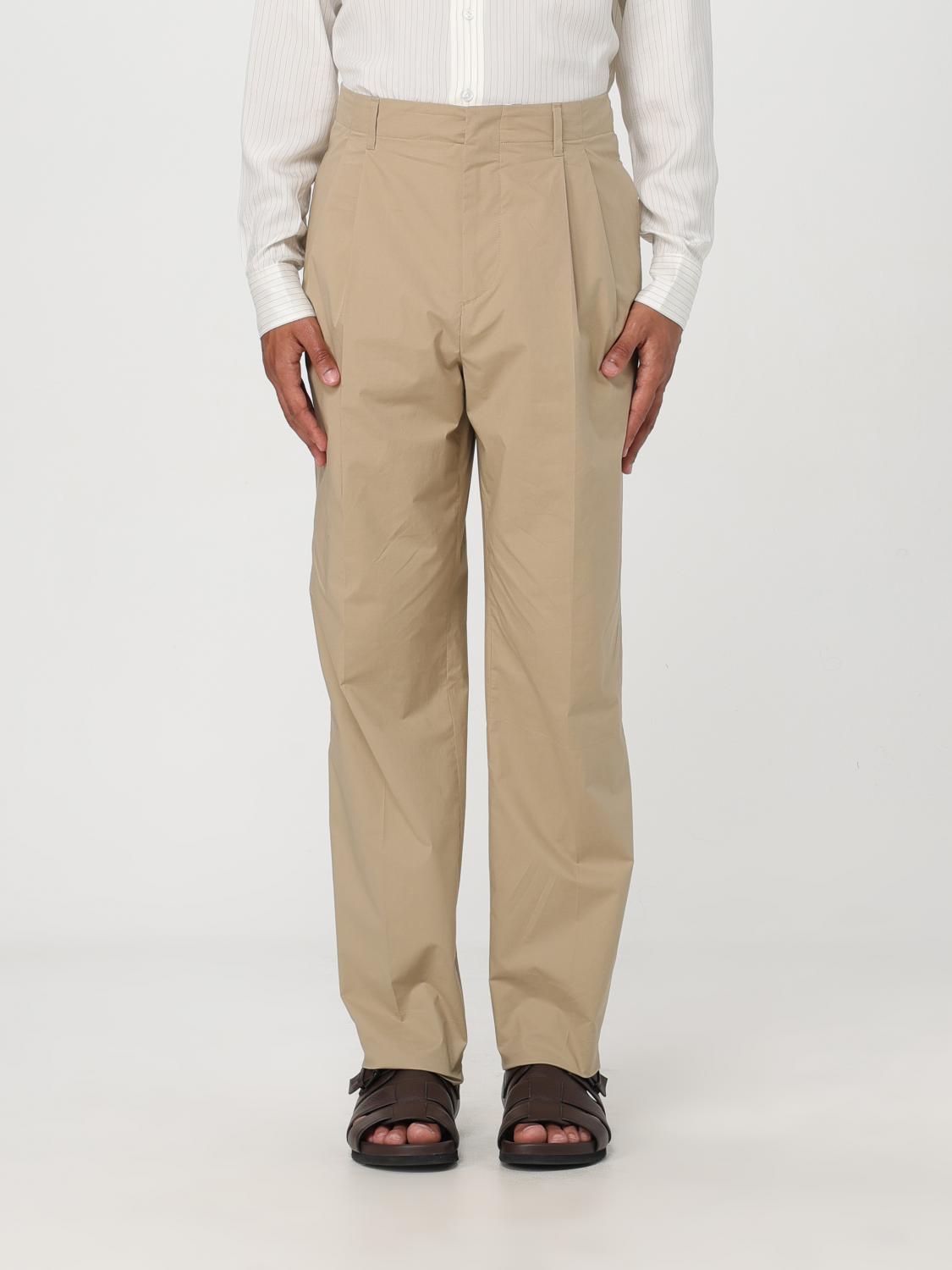 LARDINI PANTS: Pants men Lardini, Beige - Img 1