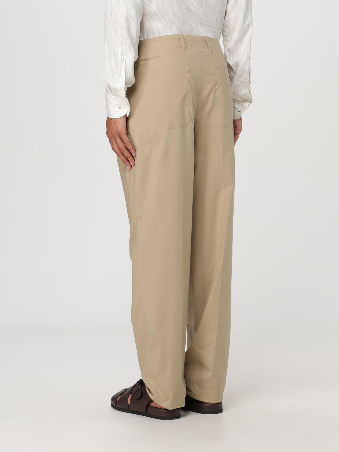 LARDINI PANTS: Pants men Lardini, Beige - Img 3