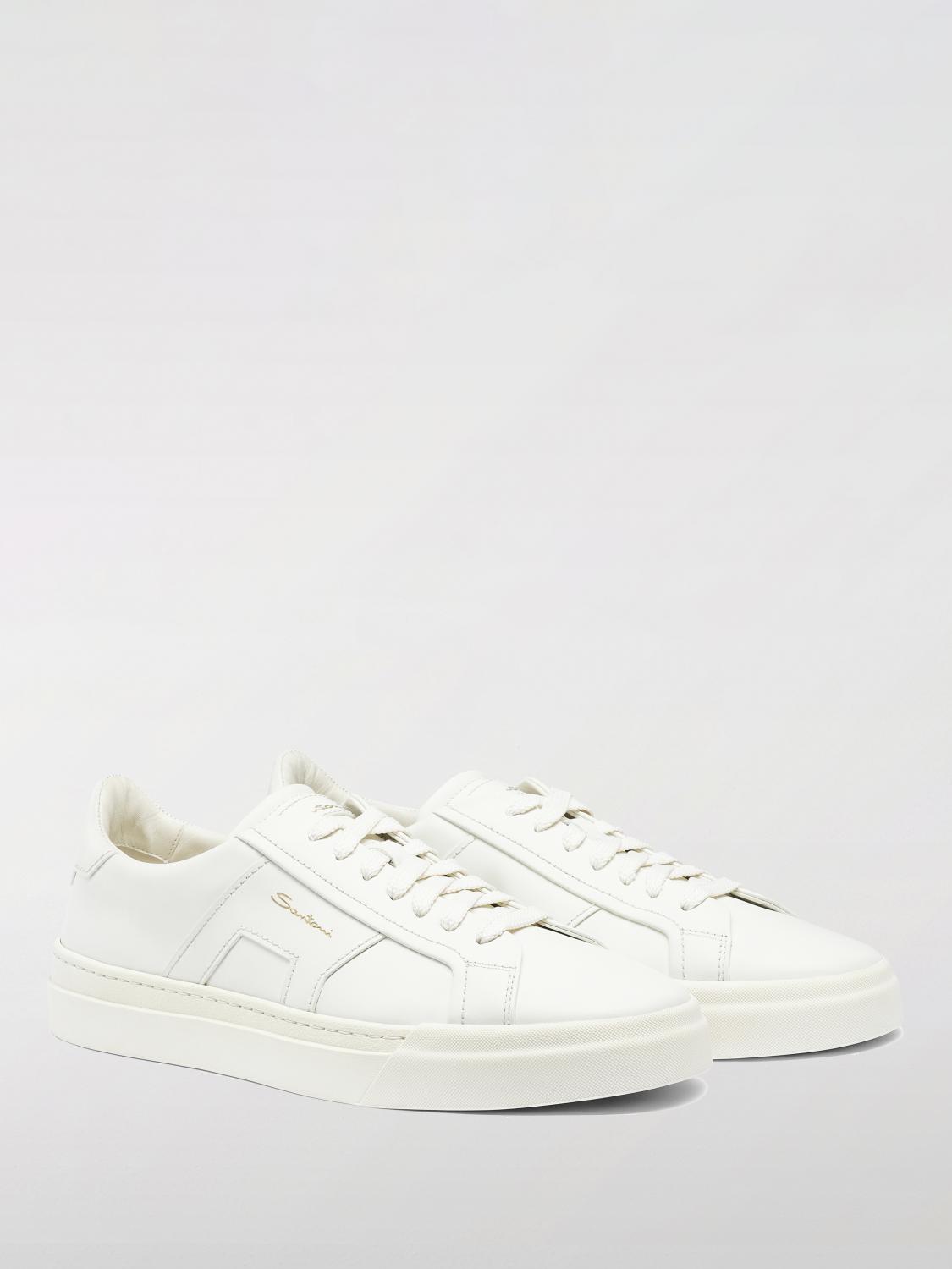 Santoni Shoes men - White | MBGT21779PNNGXWH | GIGLIO.COM