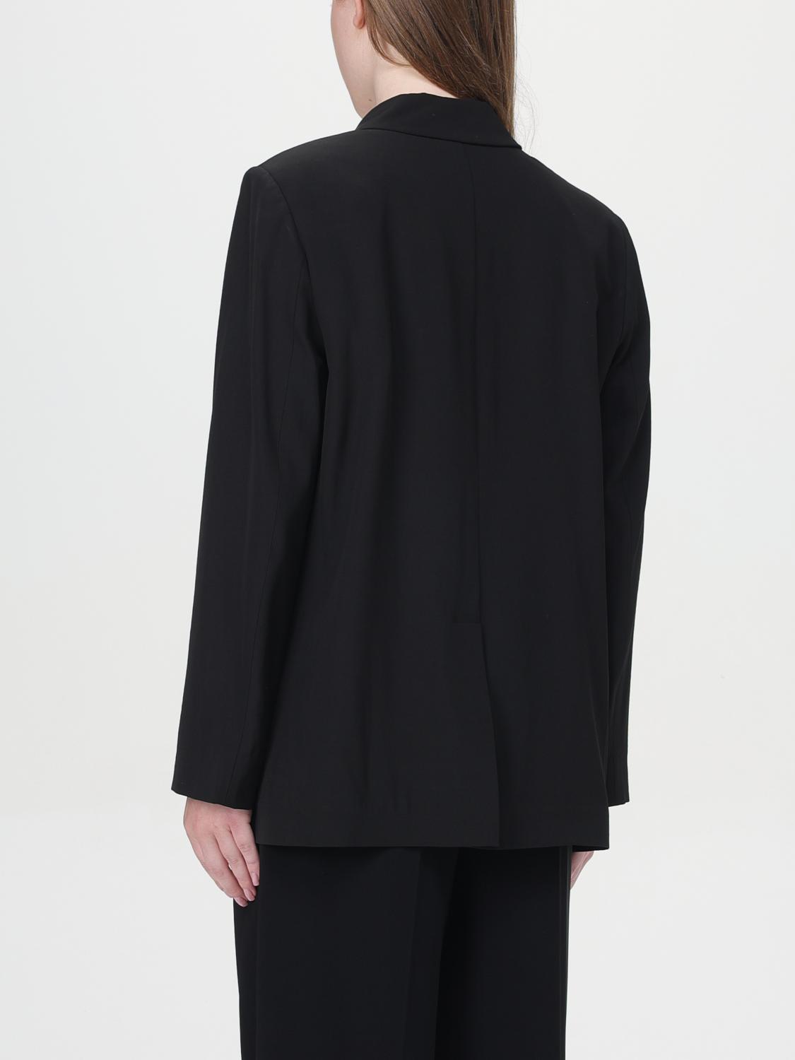 Erika Cavallini Jacket woman - Black | P4SL01 | GIGLIO.COM