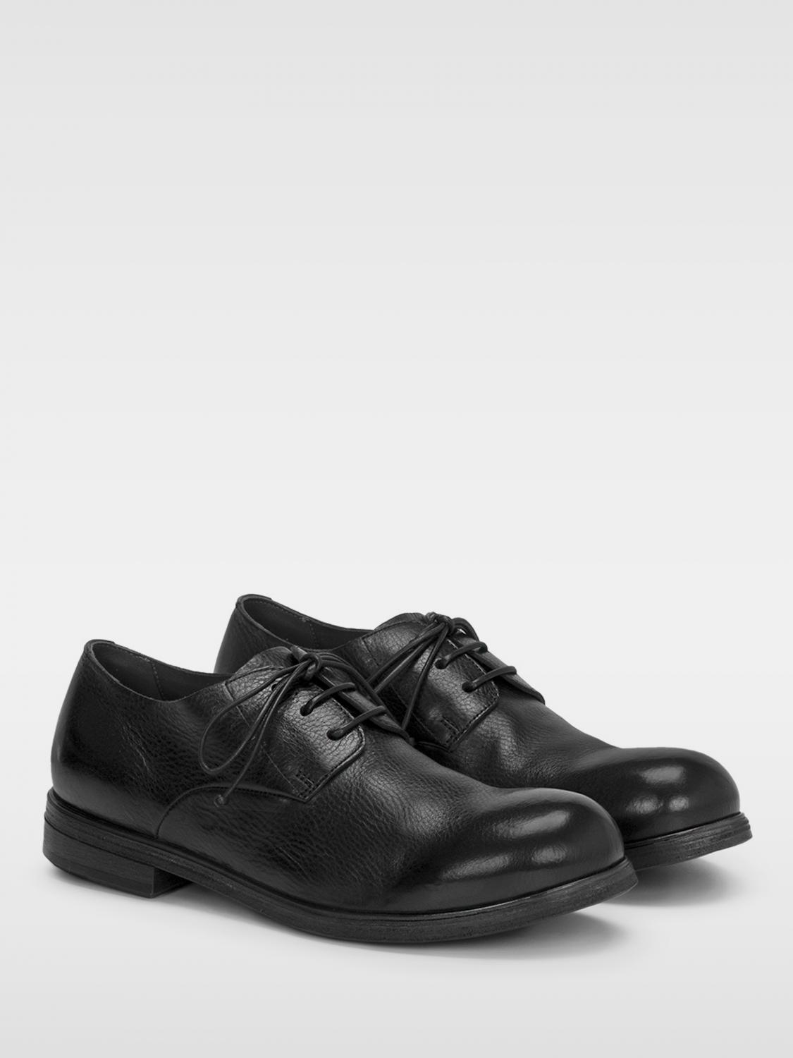 MARSÈLL SCARPE STRINGATE: Derby Zucca Media Marsèll in pelle , Nero - Img 2