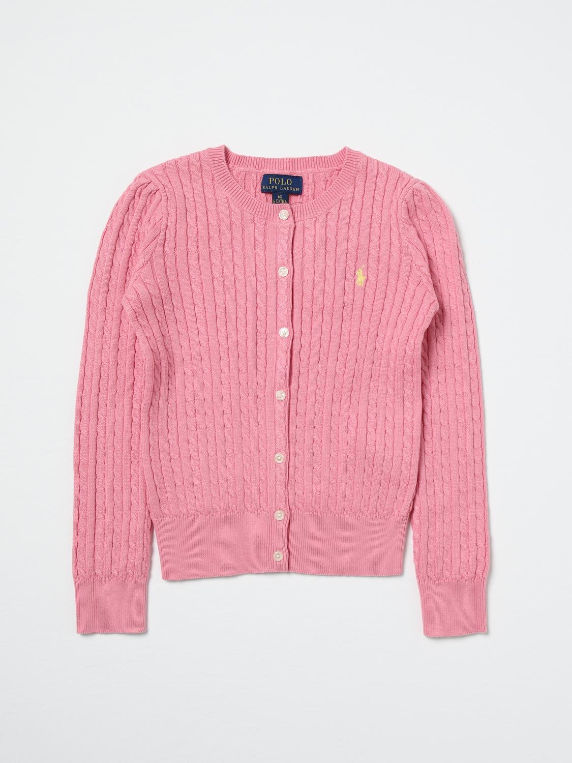 POLO RALPH LAUREN 스웨터: 스웨터 남아 Polo Ralph Lauren, 핑크 - Img 1