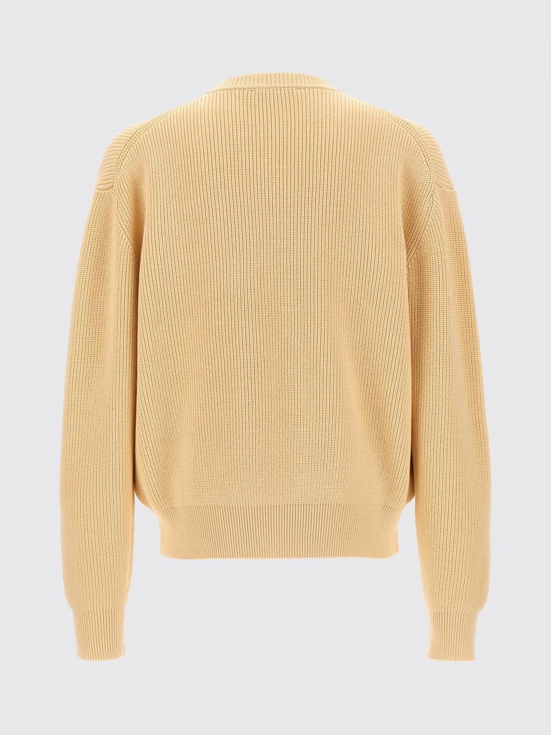 MAISON KITSUNÉ MAGLIA: Maglia di cotone Maison Kitsuné, Beige - Img 3
