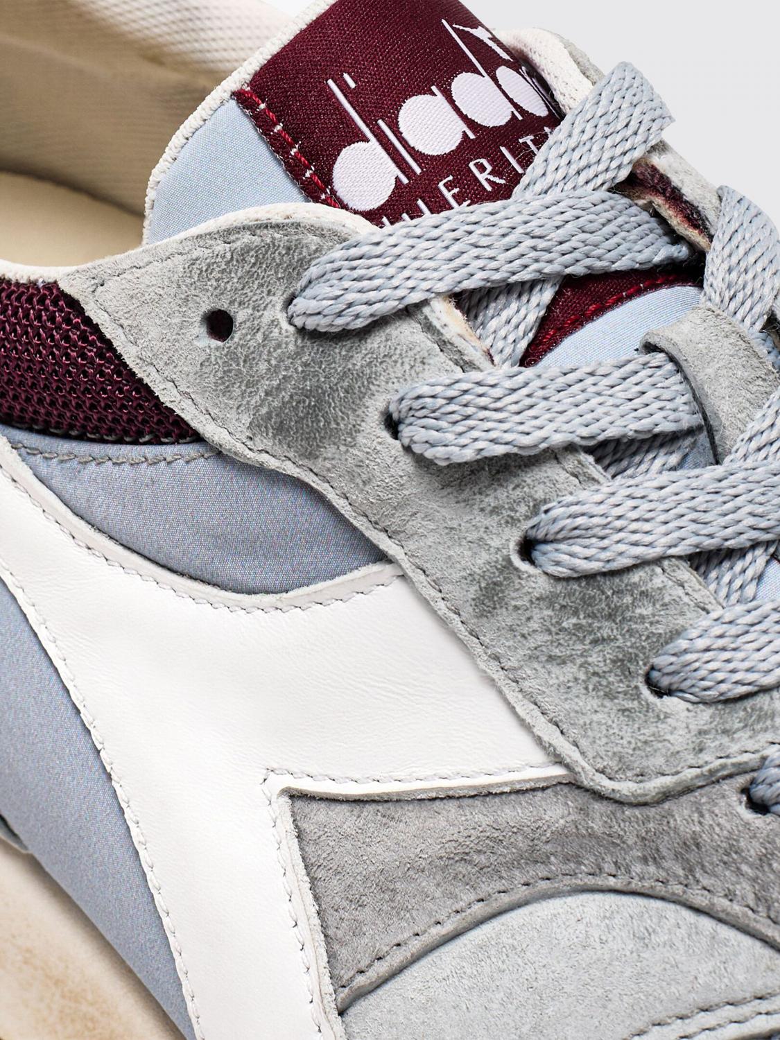 DIADORA HERITAGE BASKETS: Baskets homme Diadora, Gris - Img 4